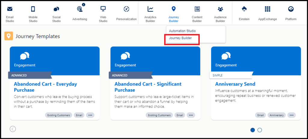 Journey Builder 2